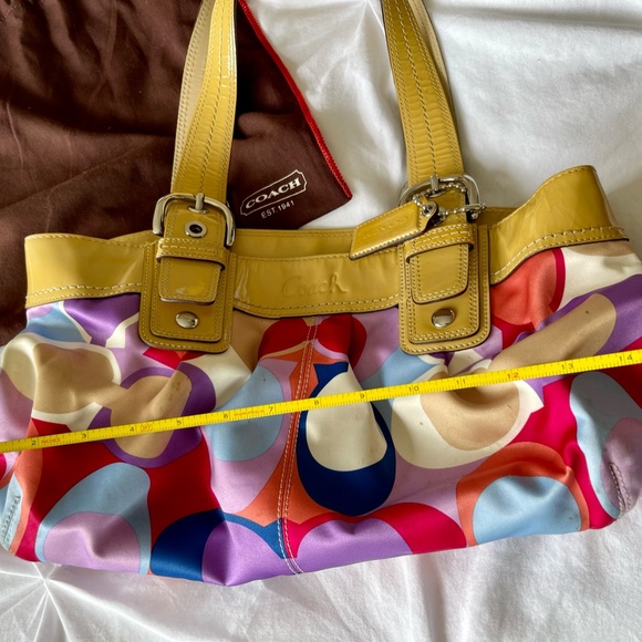 Coach Soho Scarf Print Handbag - Picture 12 of 13